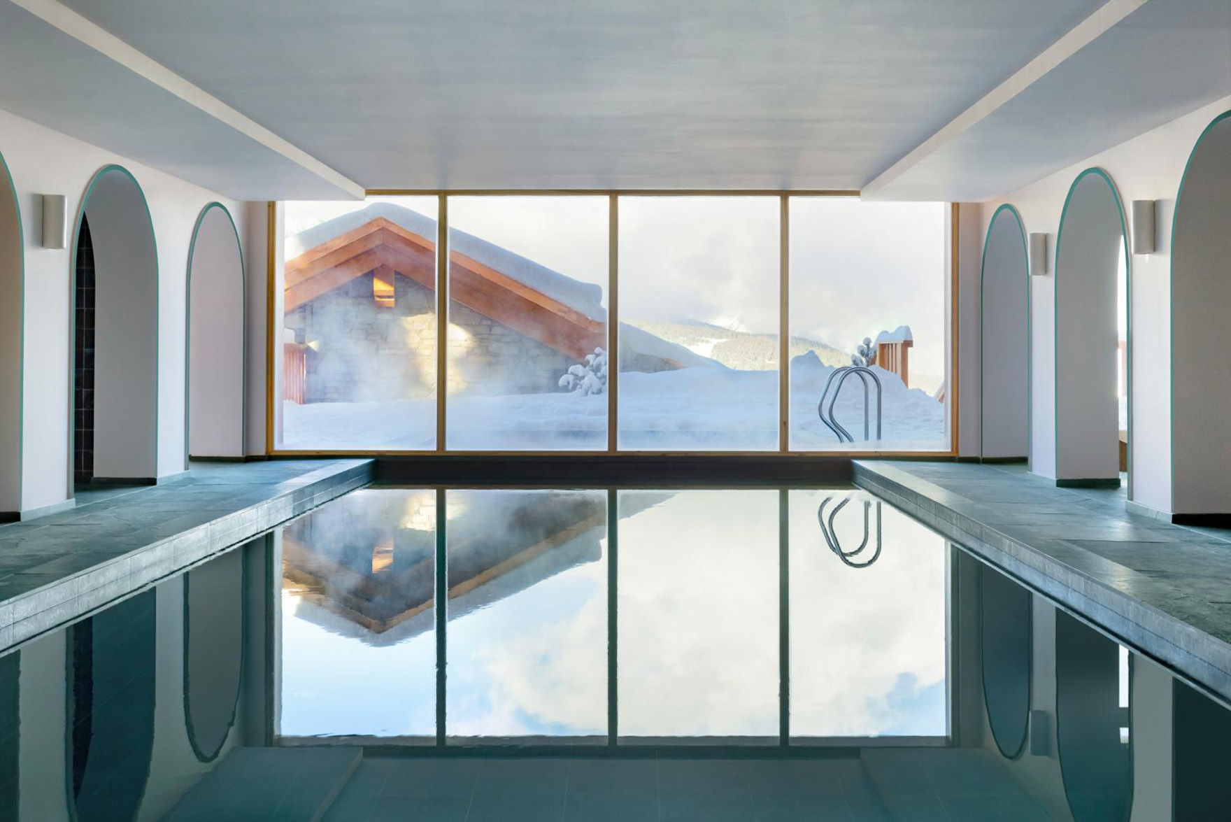 Ski & Snow, France, The Three Valleys, Meribel, Le Cou Cou, spa pool 