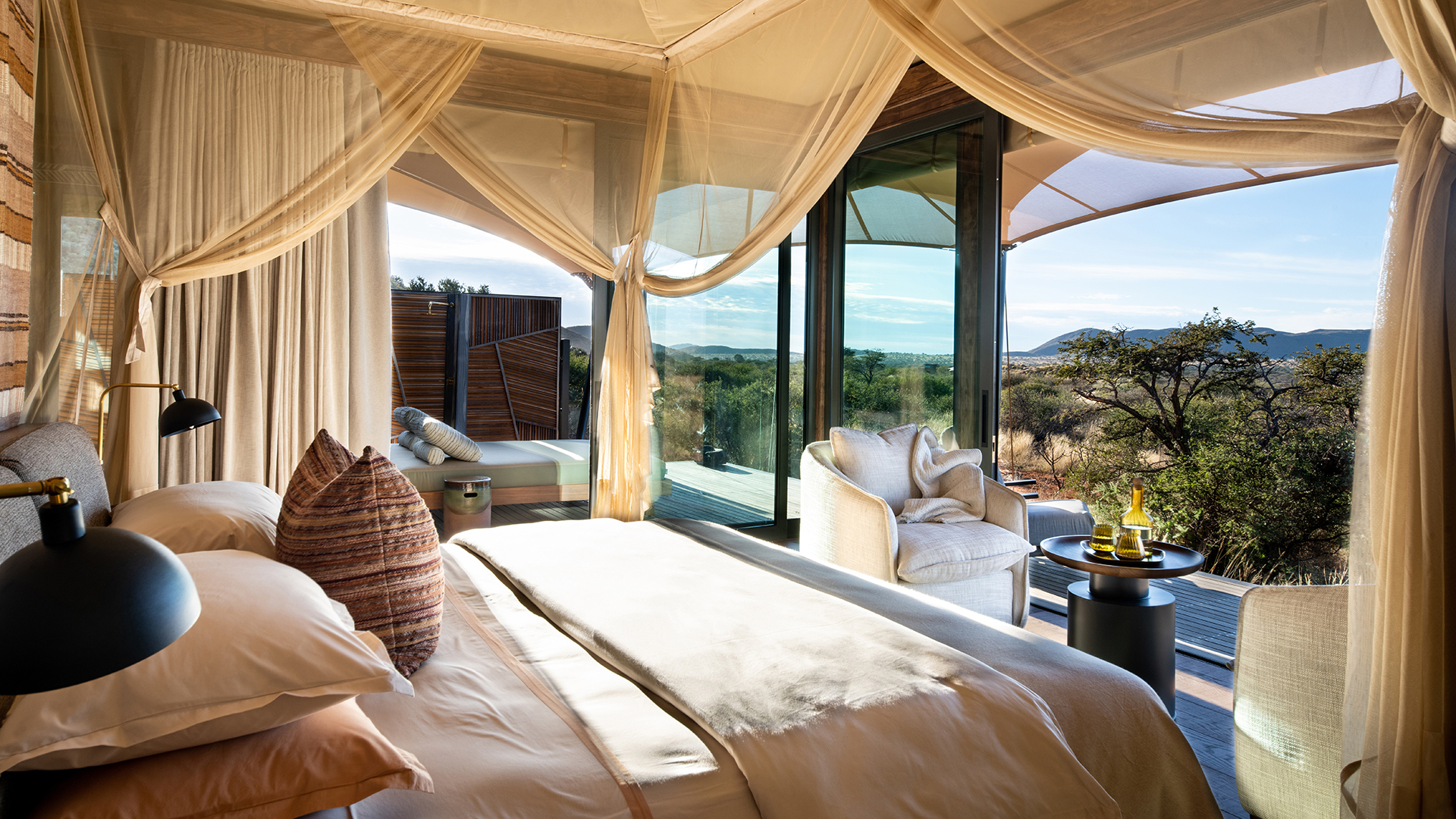  South africa, Northern cape province, Tswalu game reserve, Loapi Suite