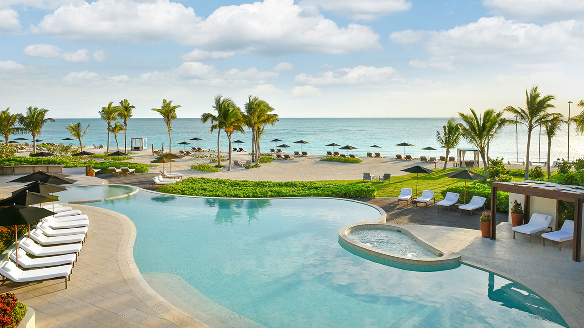 Caribbean, Bermuda & Mexico, Mexico, Rosewood Mayakoba, Punta Bonita beach pool