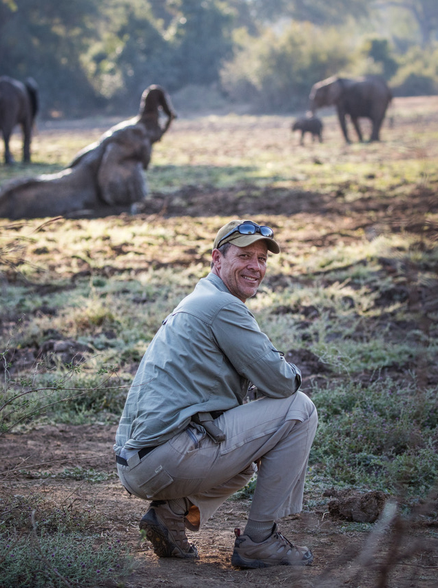 Africa, Zambia, Grant Cumings, owner of Chiawa Camp