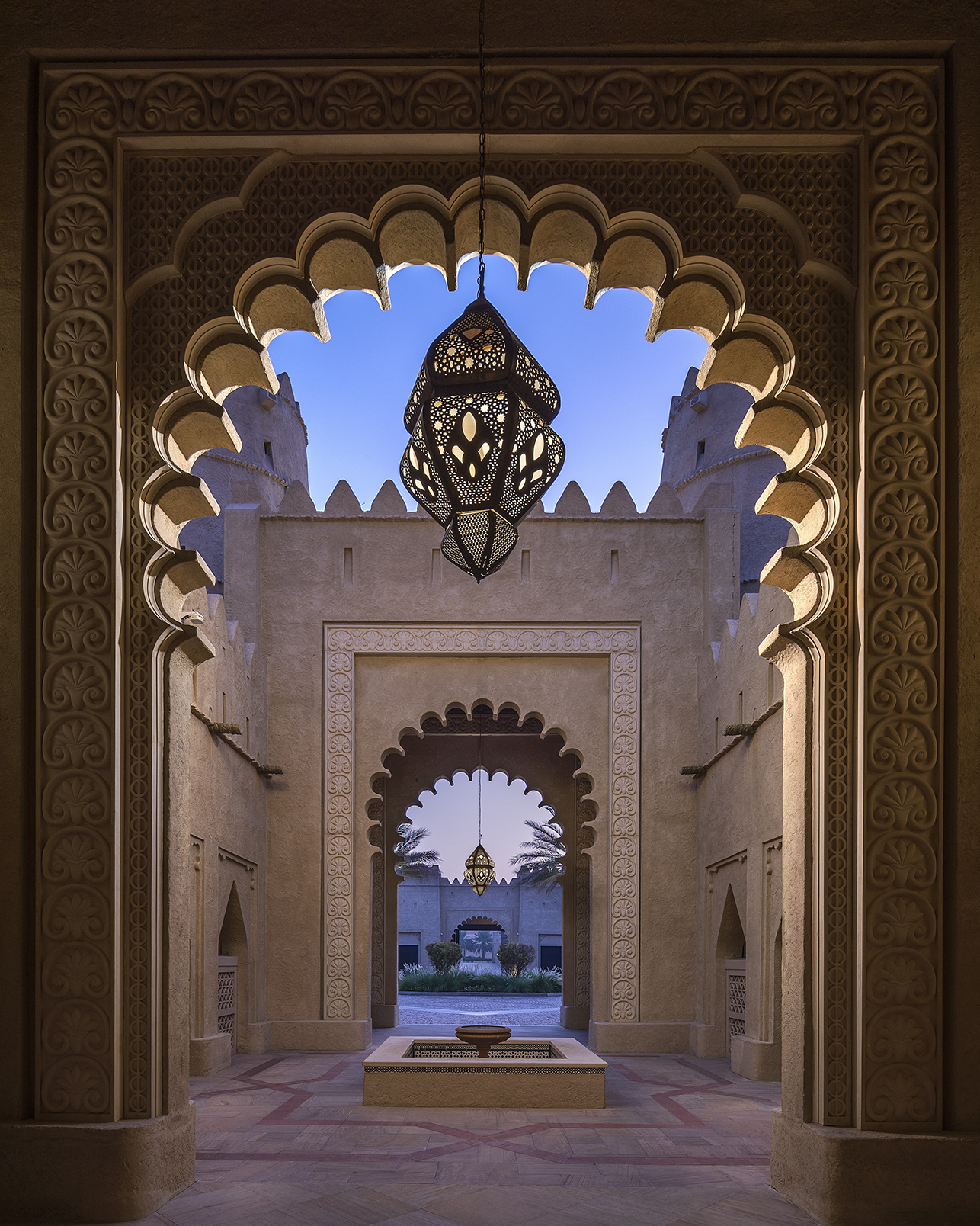 Arabia, Entrance to Qasr Al Sarab, Abu Dhabi