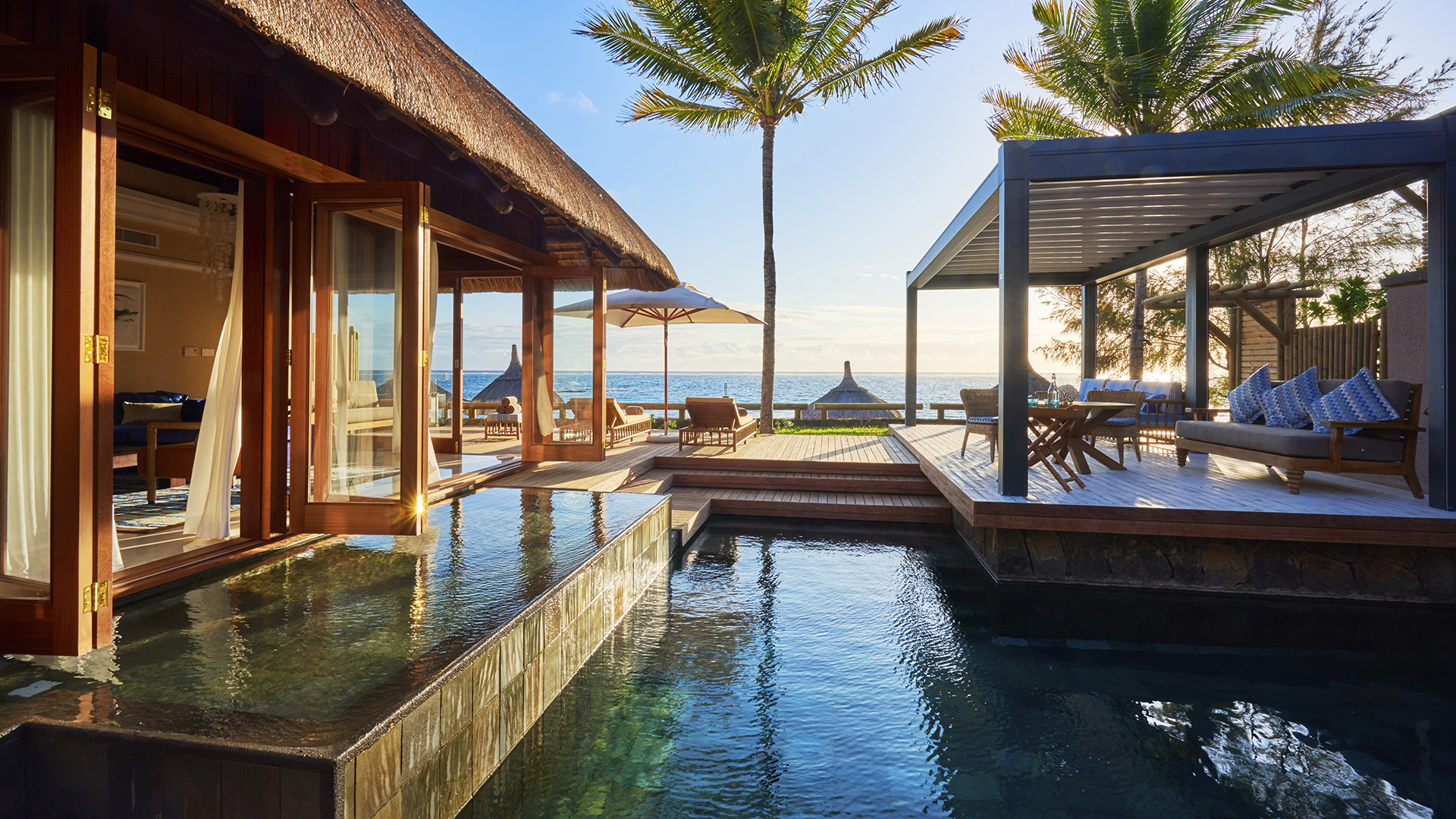 Indian Ocean & Arabia, Mauritius, Constance Belle Mare Plage, Presidential Suite Pool