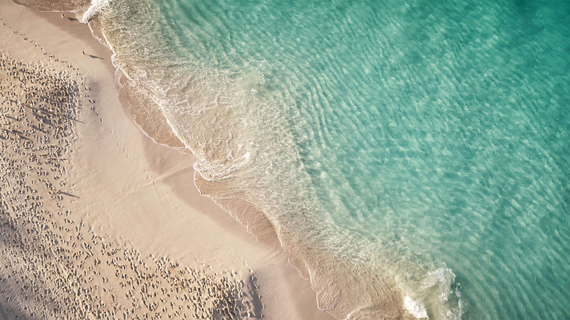 Caribbean, Bahamas, Bahamas & Turks & Caicos, Beach aerial