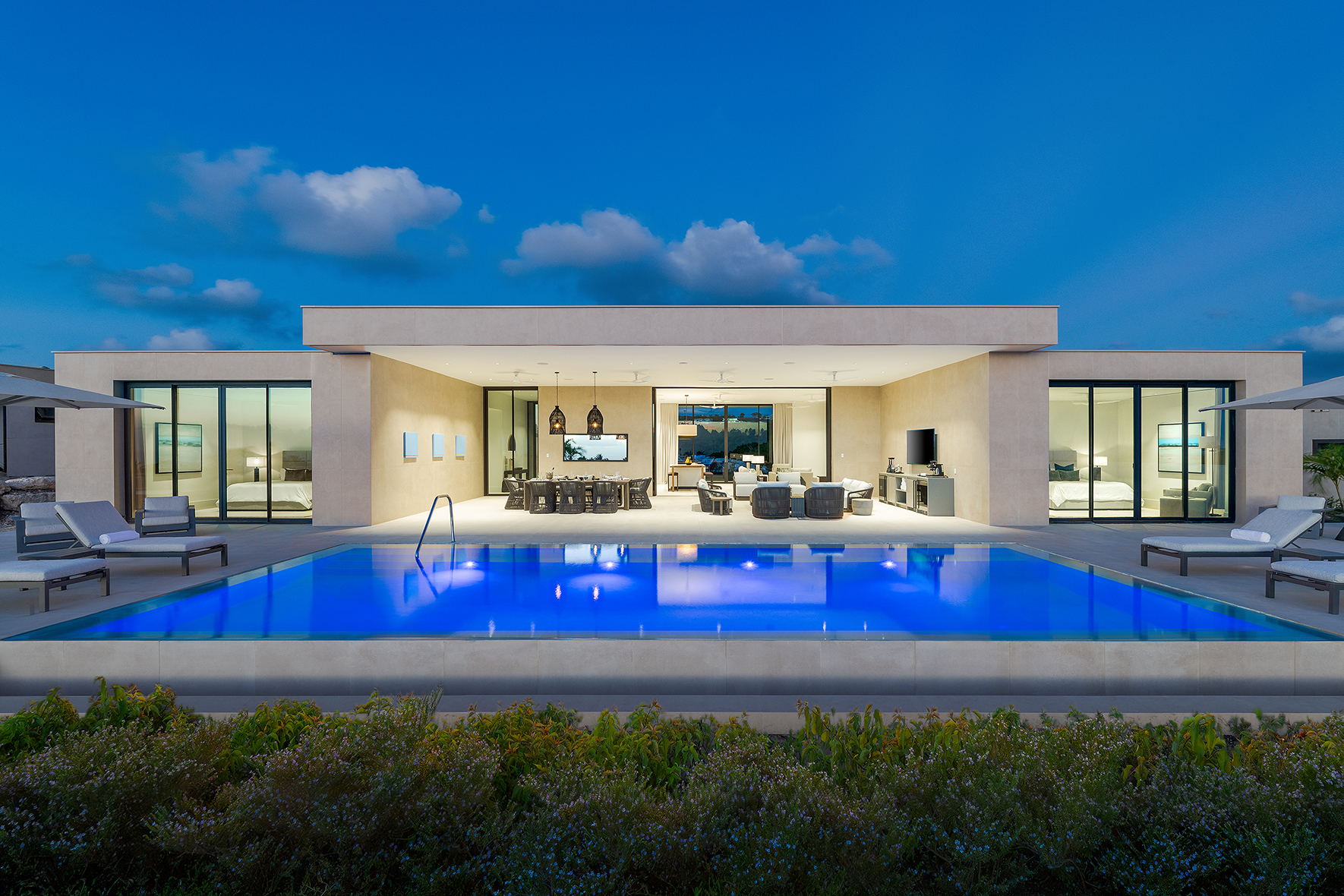 Caribbean, Barbados, Apes Hill, Hilltop Villa exterior