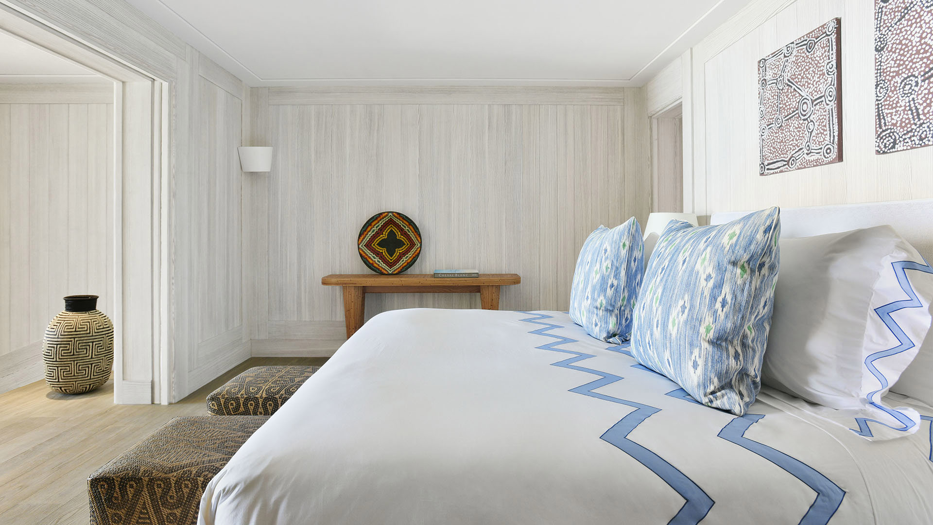 Caribbean, St Barths, Cheval Blanc St-Barth Isle de France, Bedroom