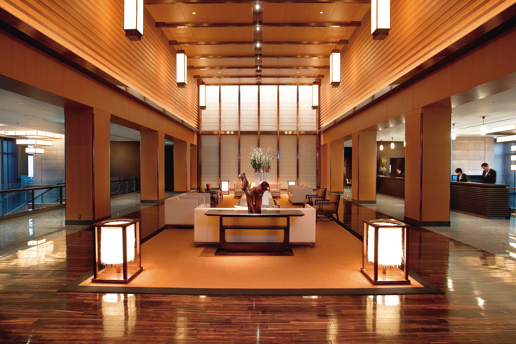 Asia, Japan, Tokyo, Mandarin Oriental Tokyo, Lobby