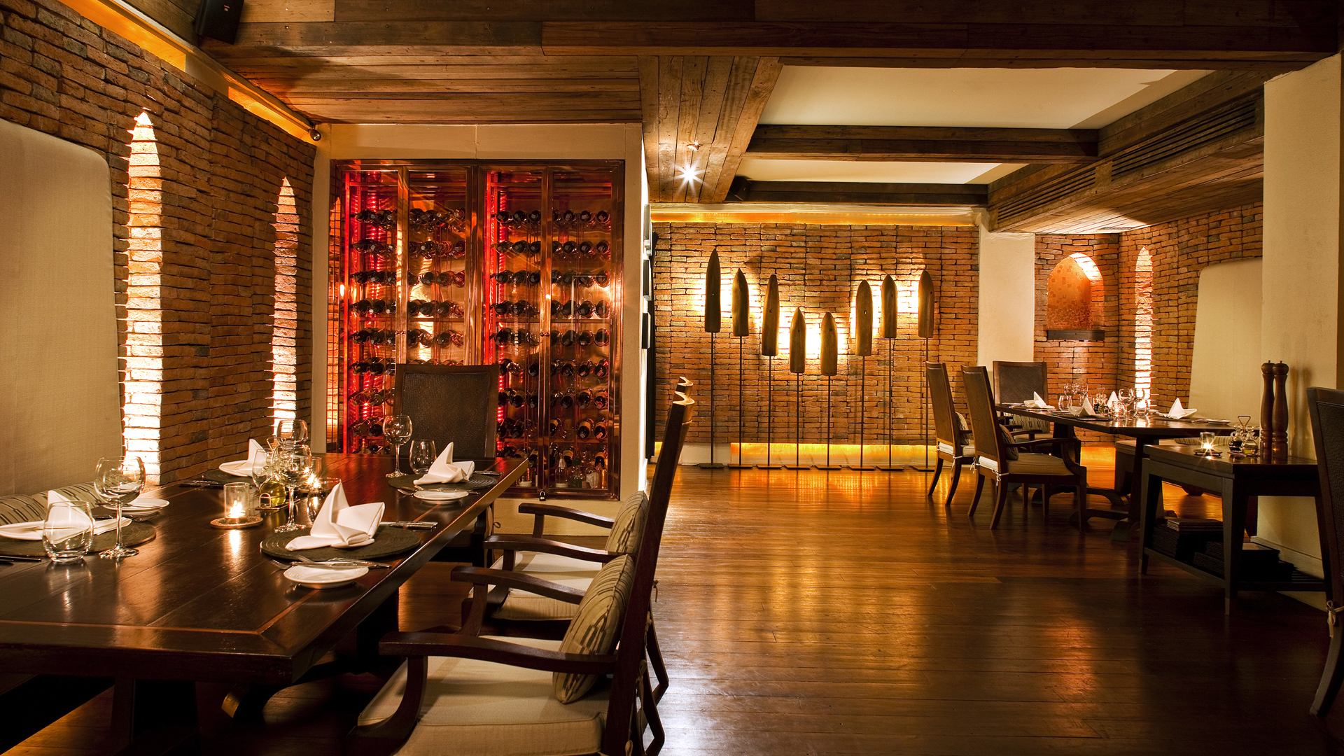  Worldwide, Thailand, Anantara Golden Triangle Elephant Camp & Resort, Baan Dahlia by night