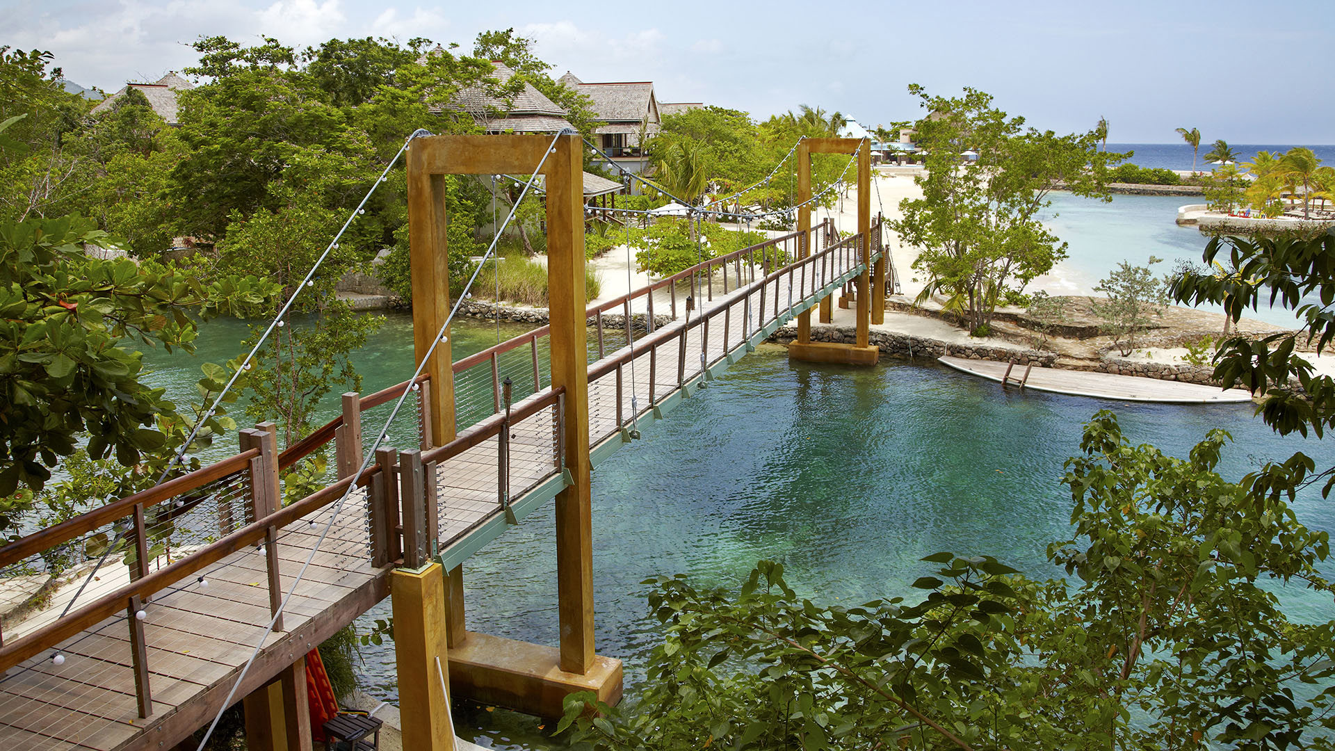 Caribbean, Bermuda & Mexico, Jamaica, Goldeneye, Bridge Aerial