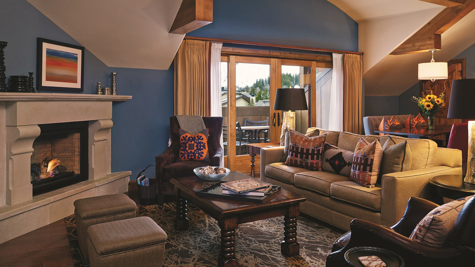 Ski & Snow, Vail, USA, The Sebastian Vail, Residential Suite Living Room 