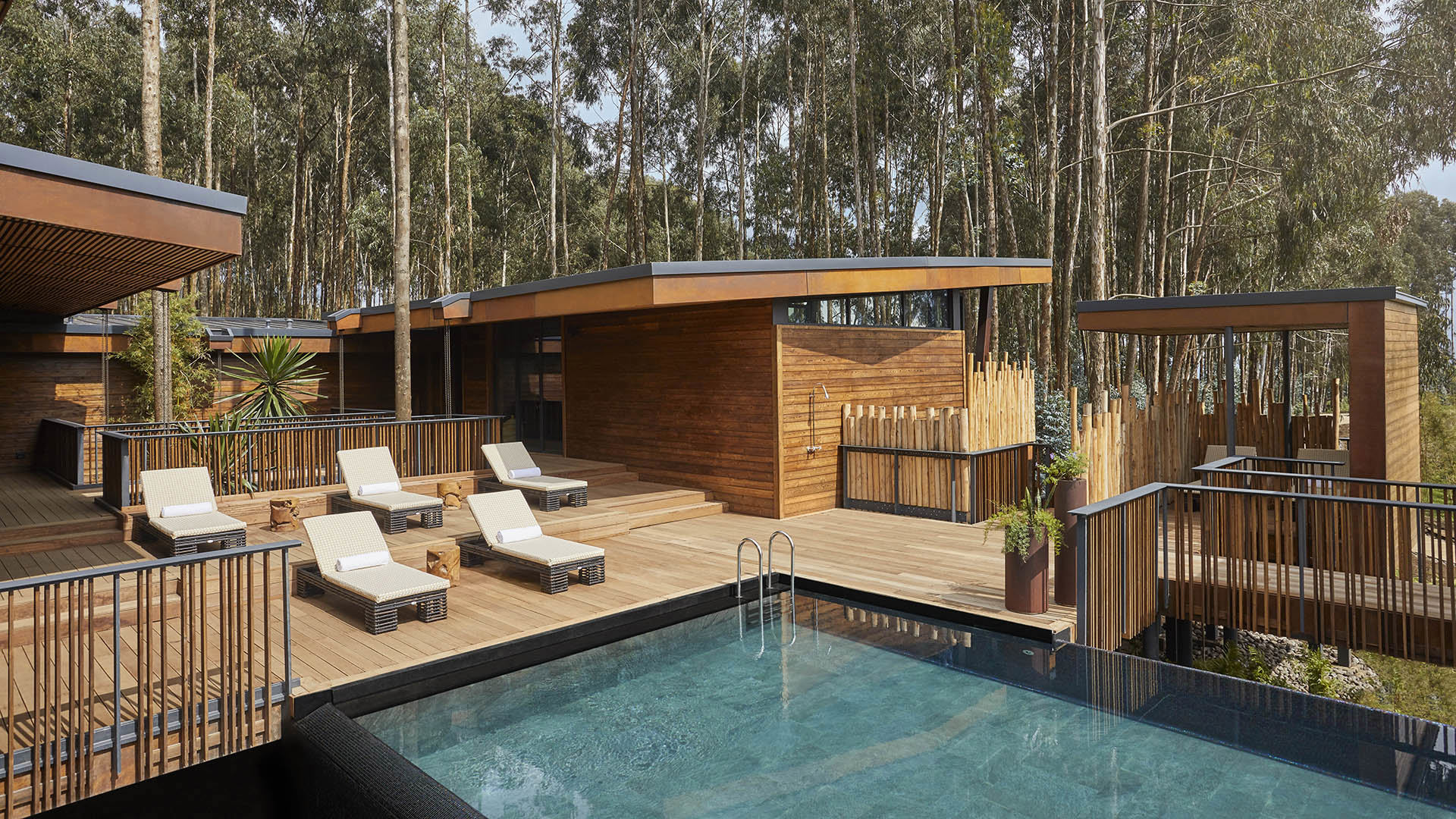  Africa, Rwanda, One&Only Gorilla's Nest, Pool