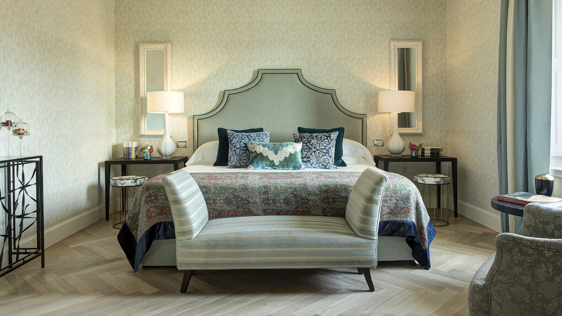 Europe, Italy, Hotel Savoy - A Rocco Forte Hotel, Grand View Suite Bedroom