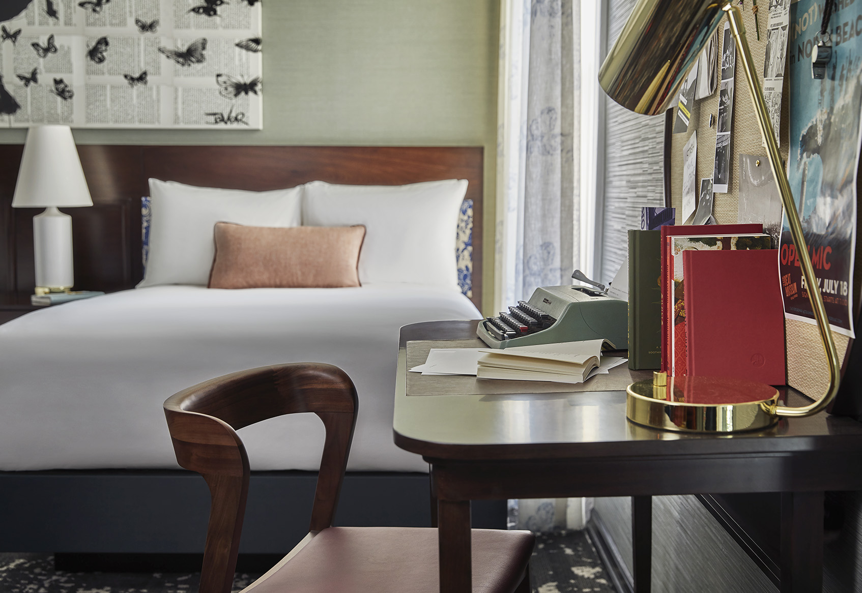 North America & Canada, California, San Francisco, Emblem Hotel, double room with desk