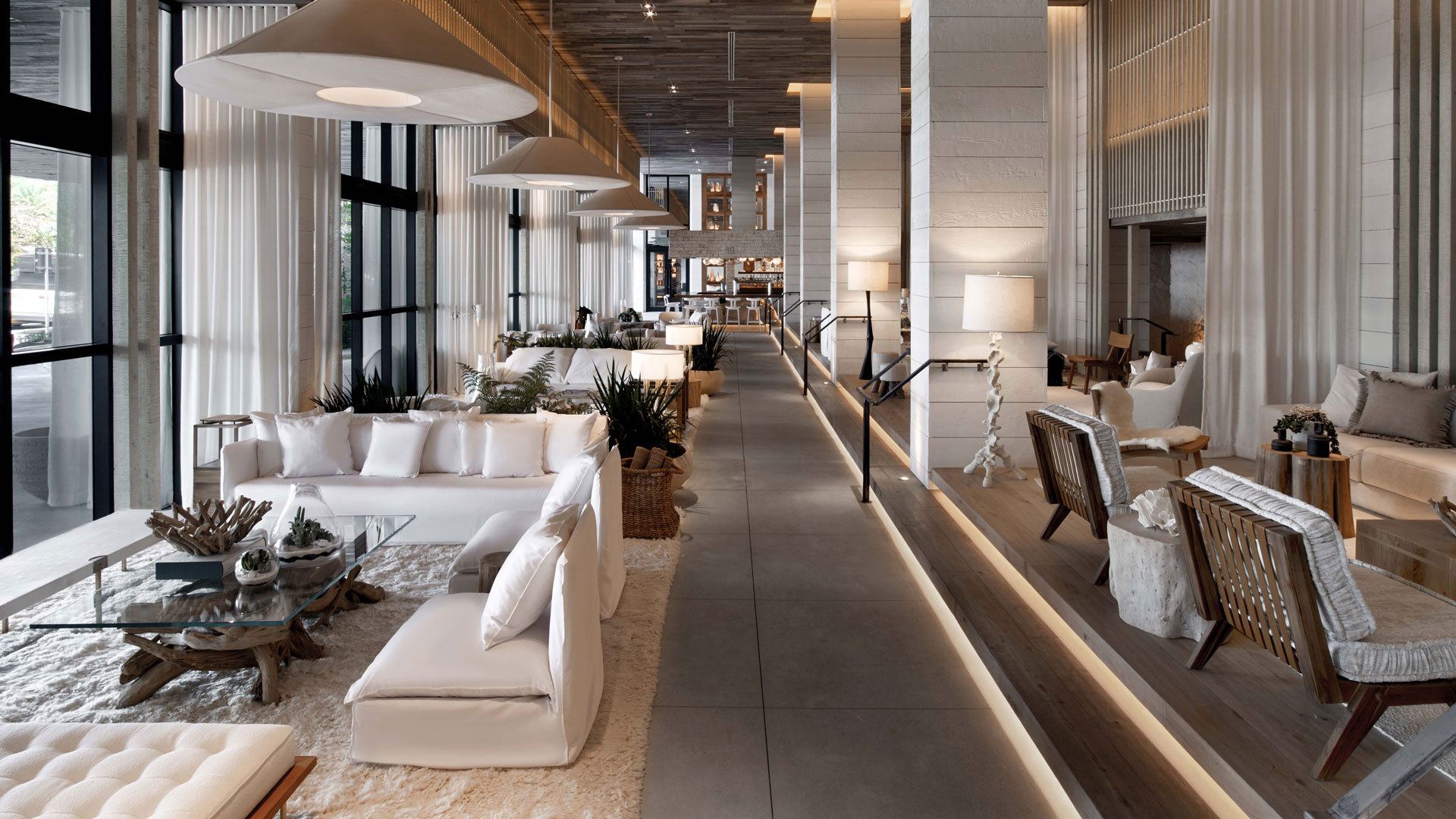 USA, Luxury Florida Holidays, 1 Hotel South Beach, Miami, Lobby