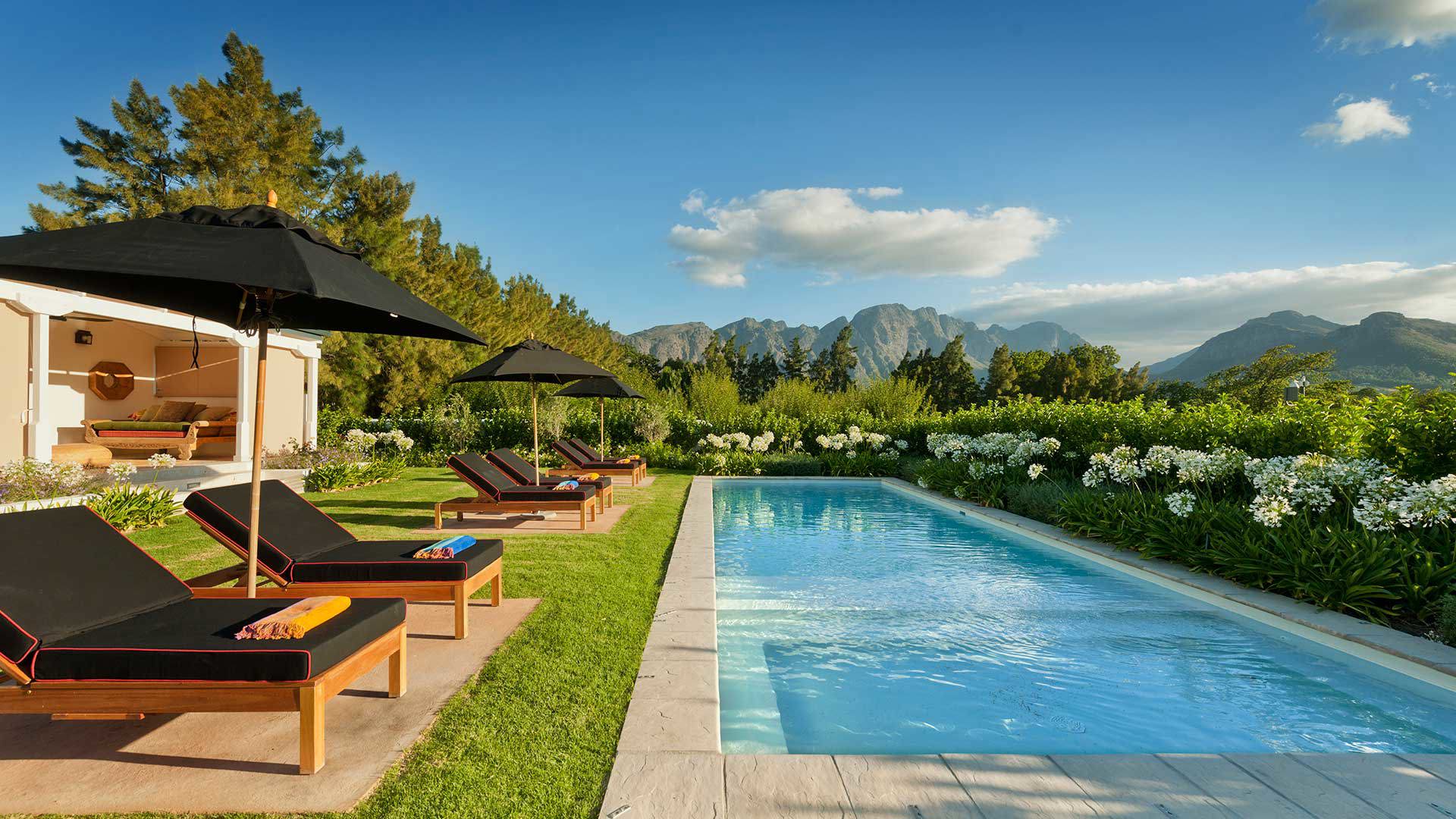  Africa, South Africa, La Cle De Montagners, Pool