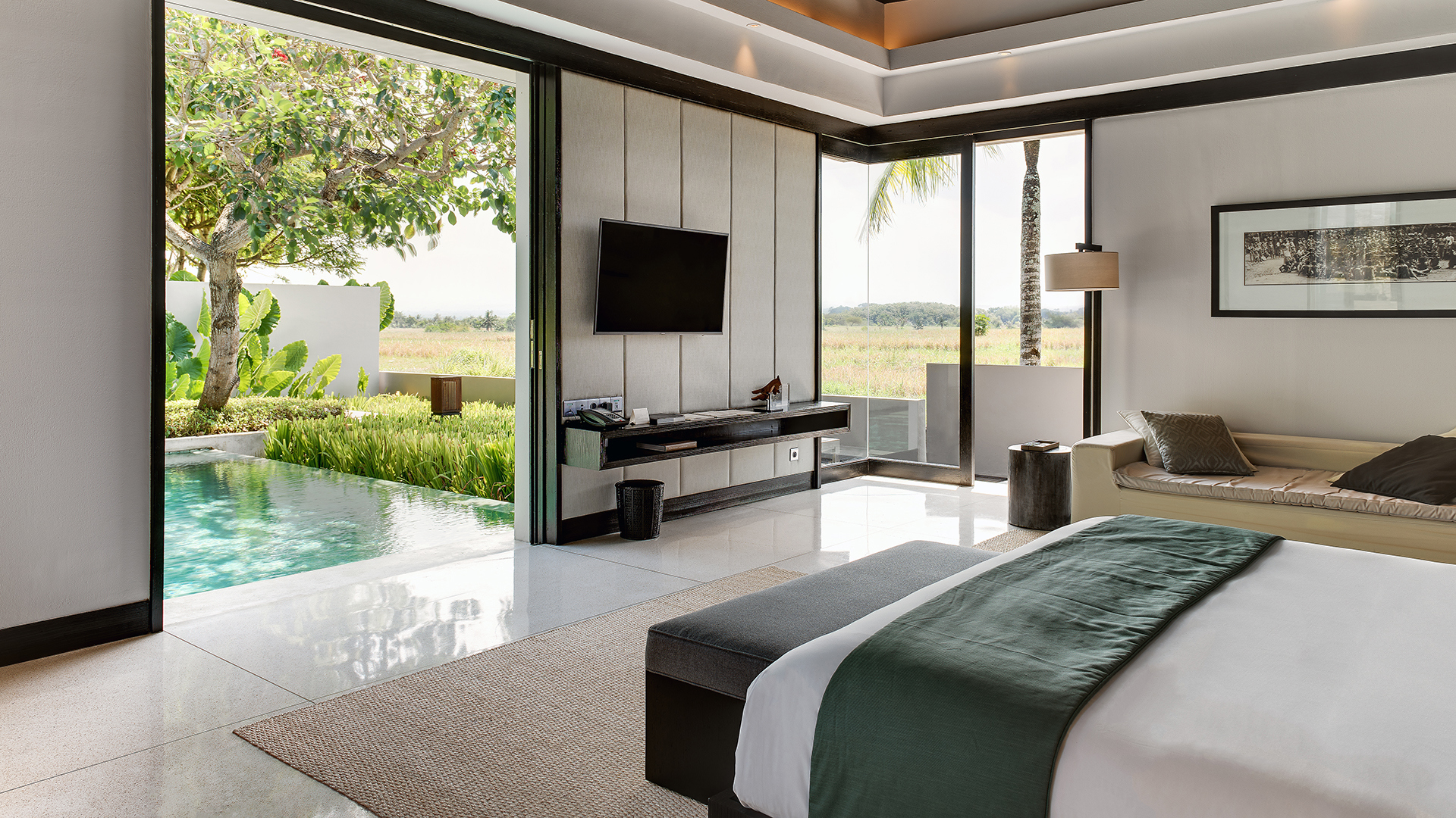  Worldwide, Indonesia, Soori Bali, Mountain Pool Villa bedroom