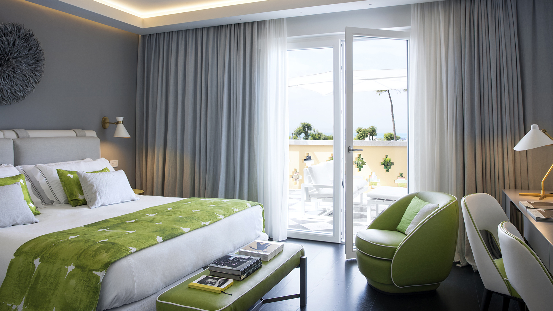 Europe, Italy, Tuscany, Hotel Byron, Double Deluxe Room