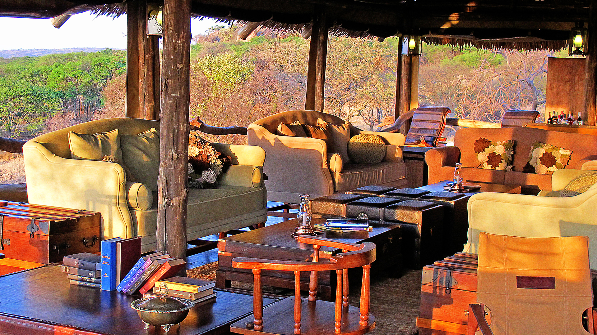  Africa, Luxury Tanzania Holidays, Serengeti Pioneer Camp, Bar Lounge