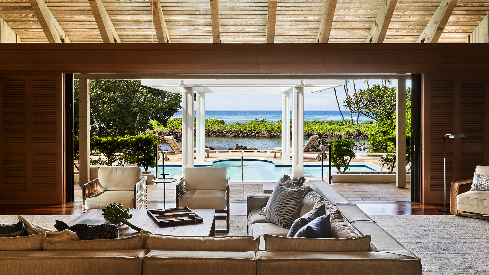  North America & Canada, Hawaii, Mauna Lani, Residences Living Room