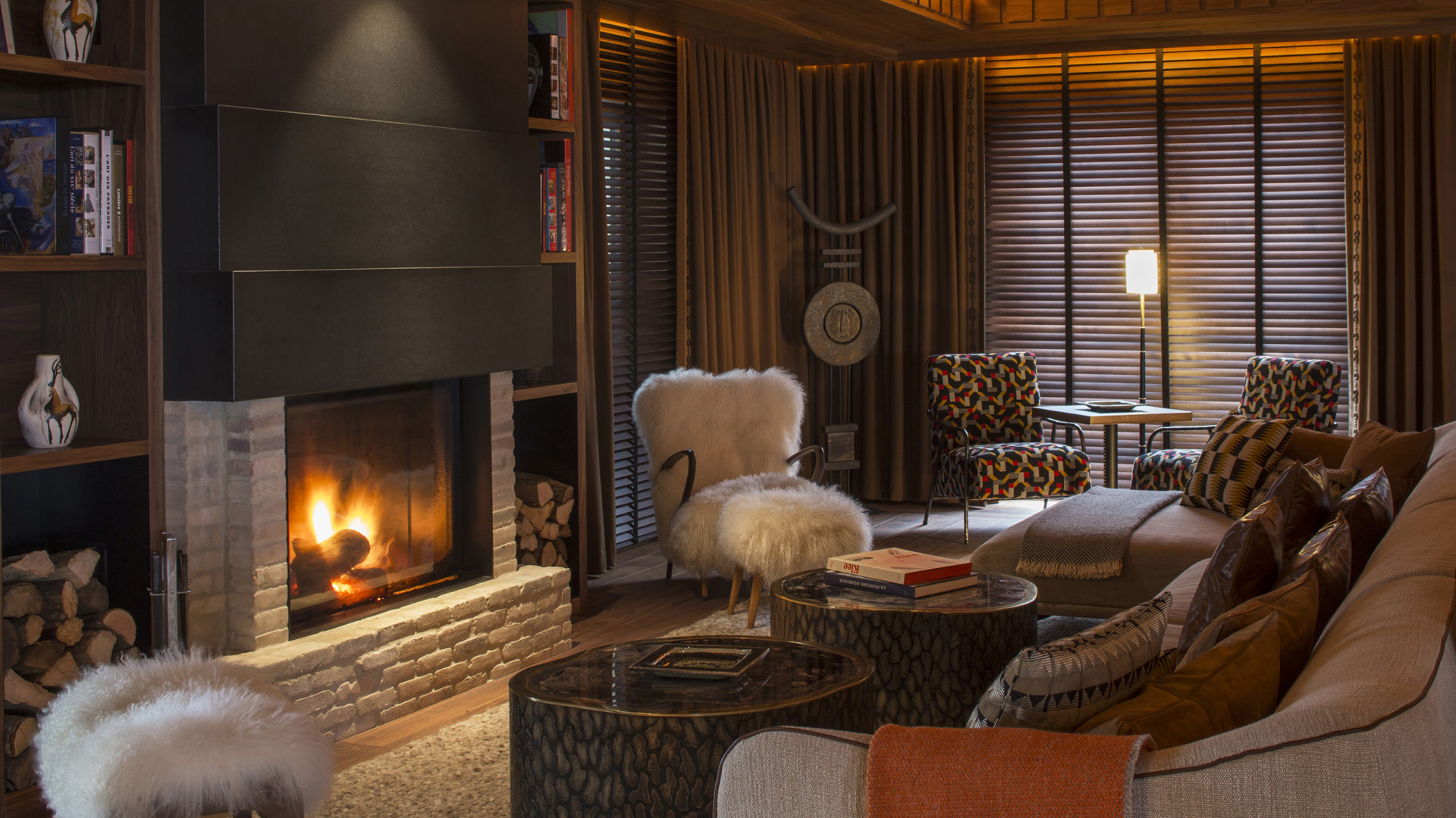 France, Megève, Four Seasons Hotel Megève, Lobby