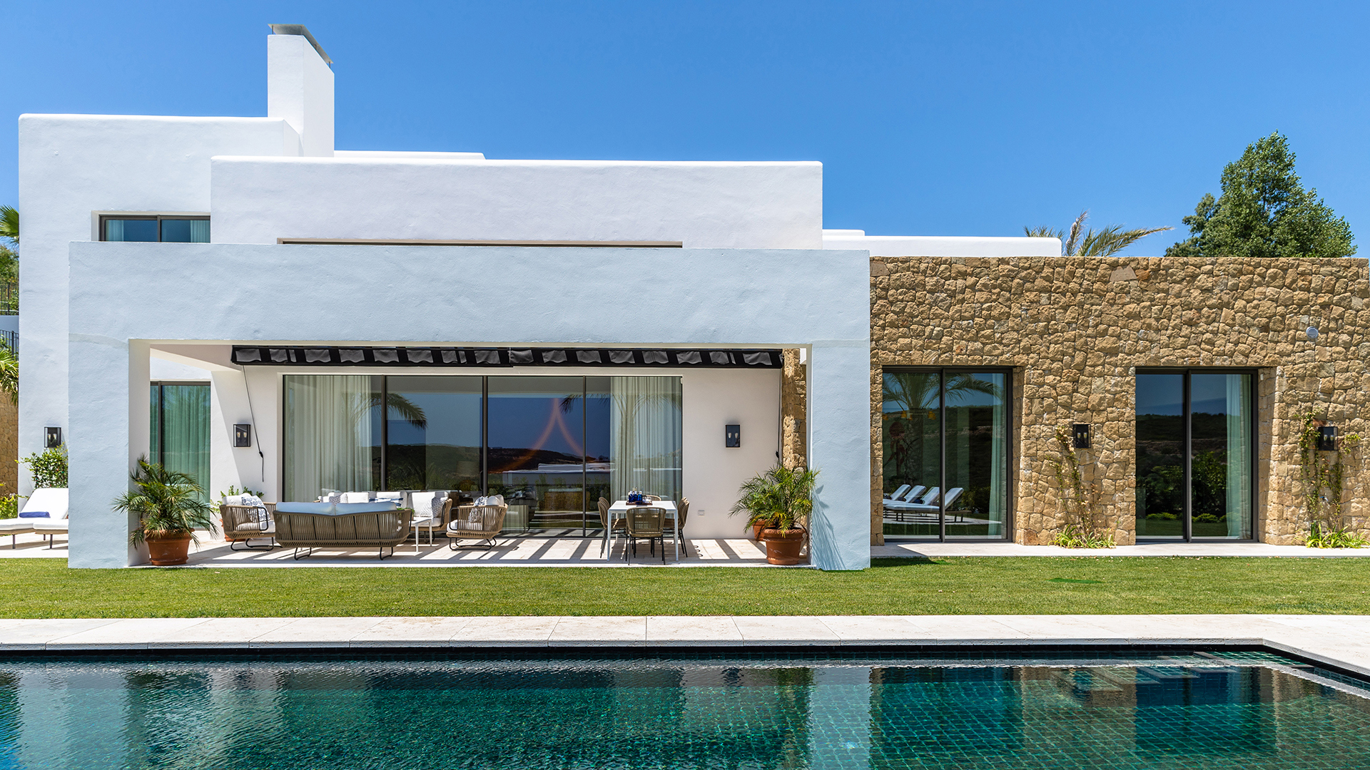 Europe, Spain, Costa del Sol, Finca Cortesin, Villa Exterior