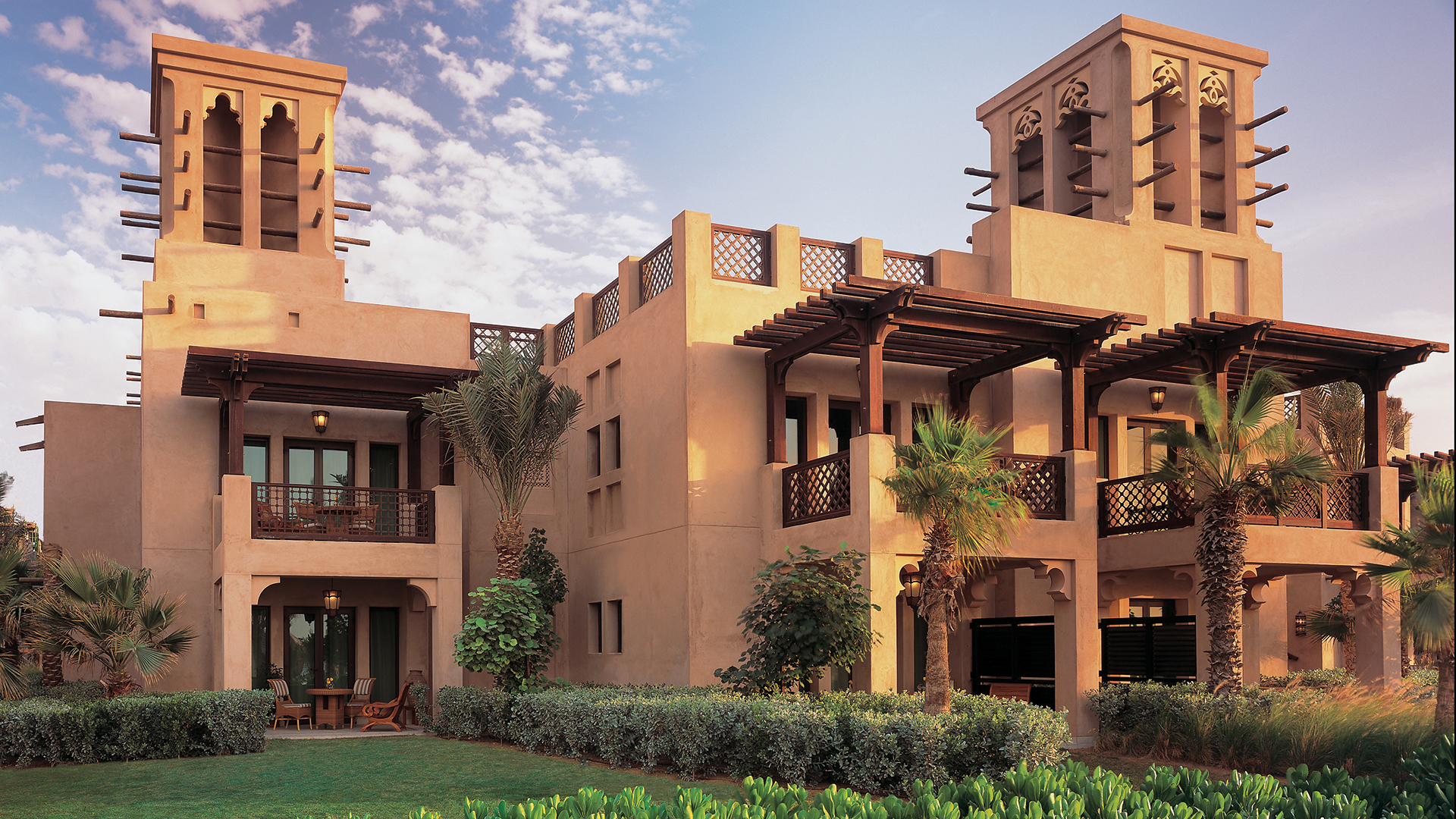 Indian Ocean, Arab Emirates, Dubai, Jumeirah Dar Al Masyaf, Gulf Summerhouse