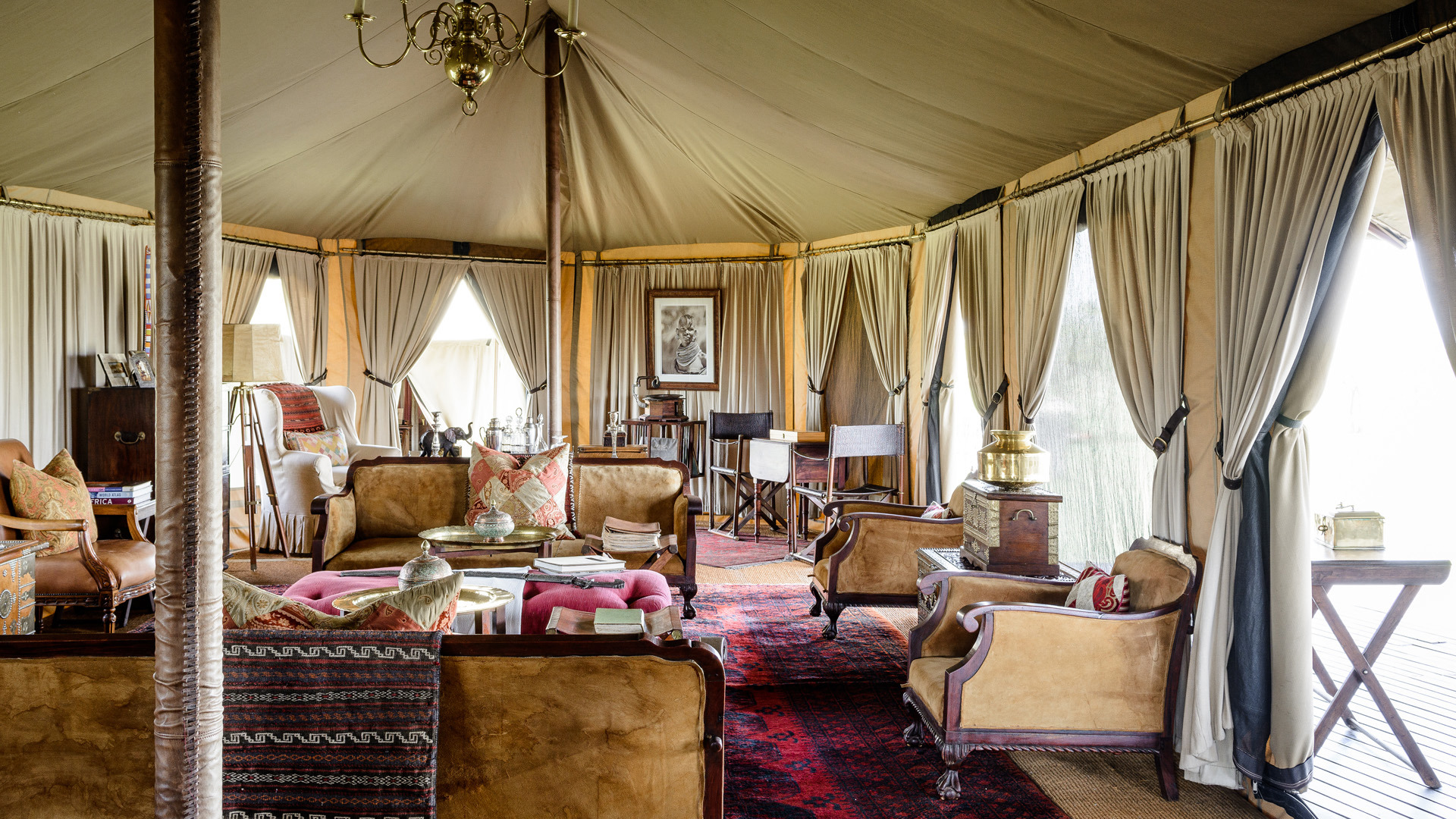  Africa, Tanzania, Singita Sabora, Lounge