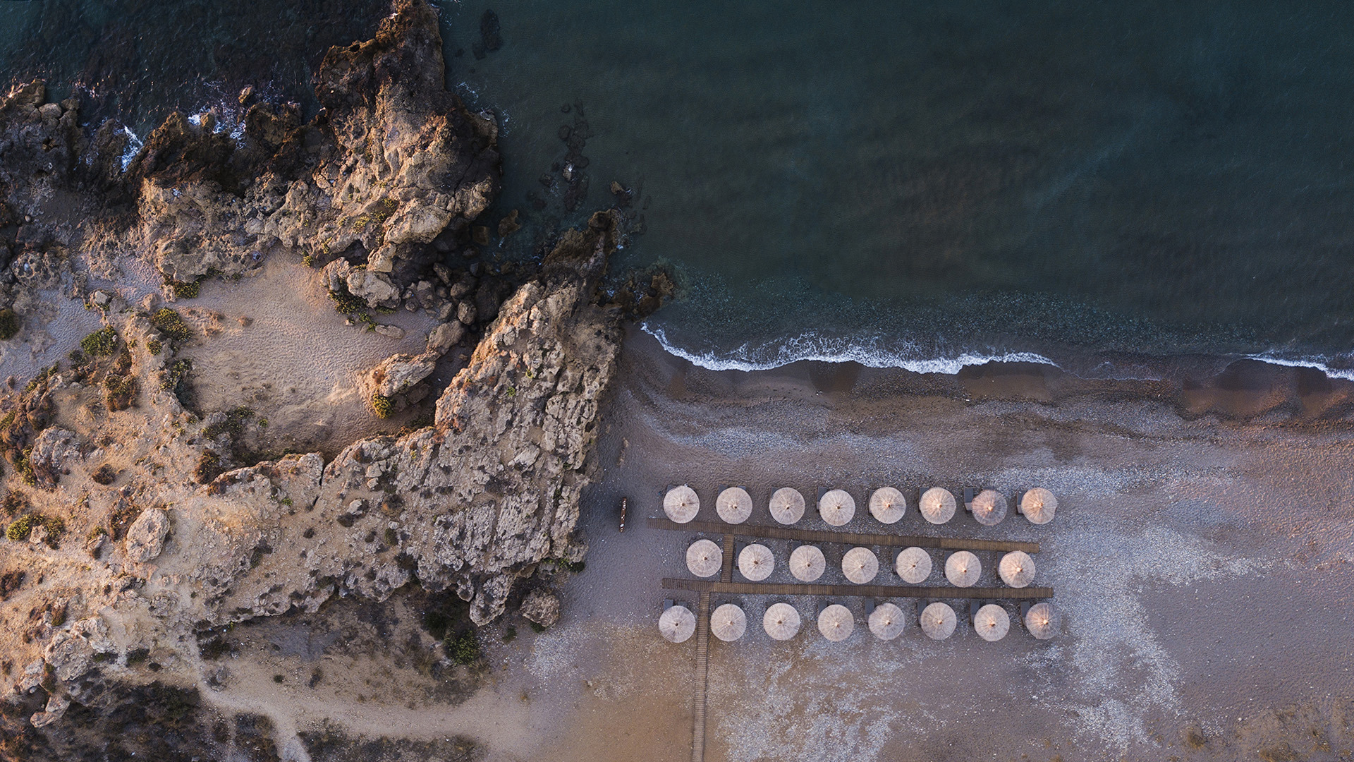 Europe, Greece, Crete, Domes Zeen A Luxury Collection Resort Chania, Beach View