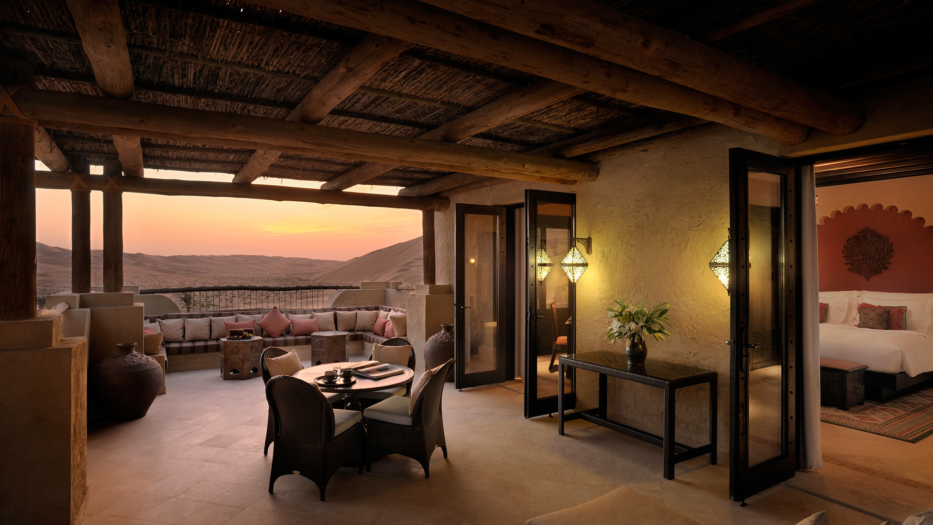 Arab Emirates, Abu Dhabi, Qasr al Sarab, Deluxe Terrace Room 
