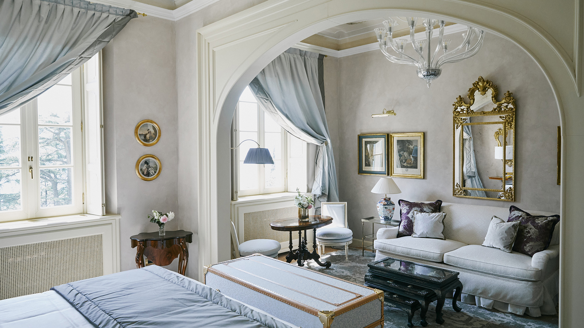  Europe, Italy, Como, Passalacqua, Junior Suite with lake view