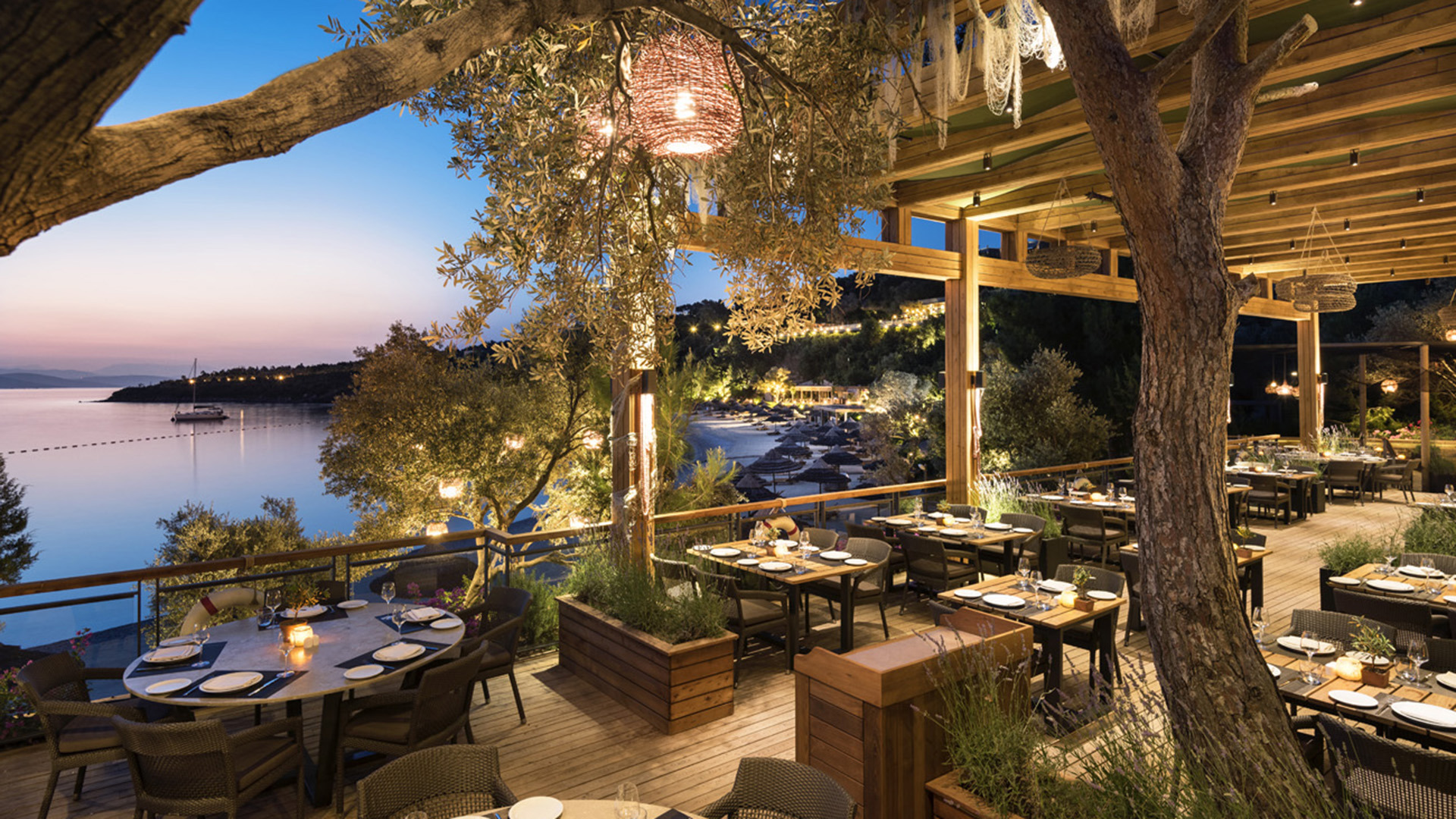 Europe, Turkey, Mandarin Oriental Bodrum, Japanese restaurant