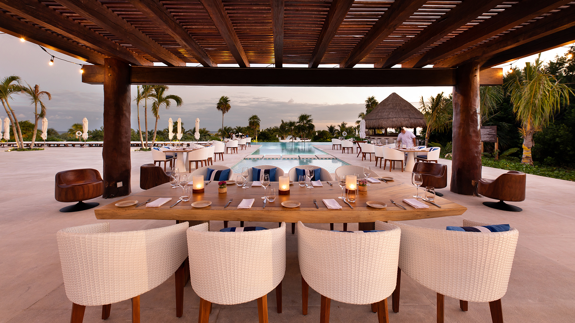 Caribbean, Mexico, Chable Maroma, Grill Party