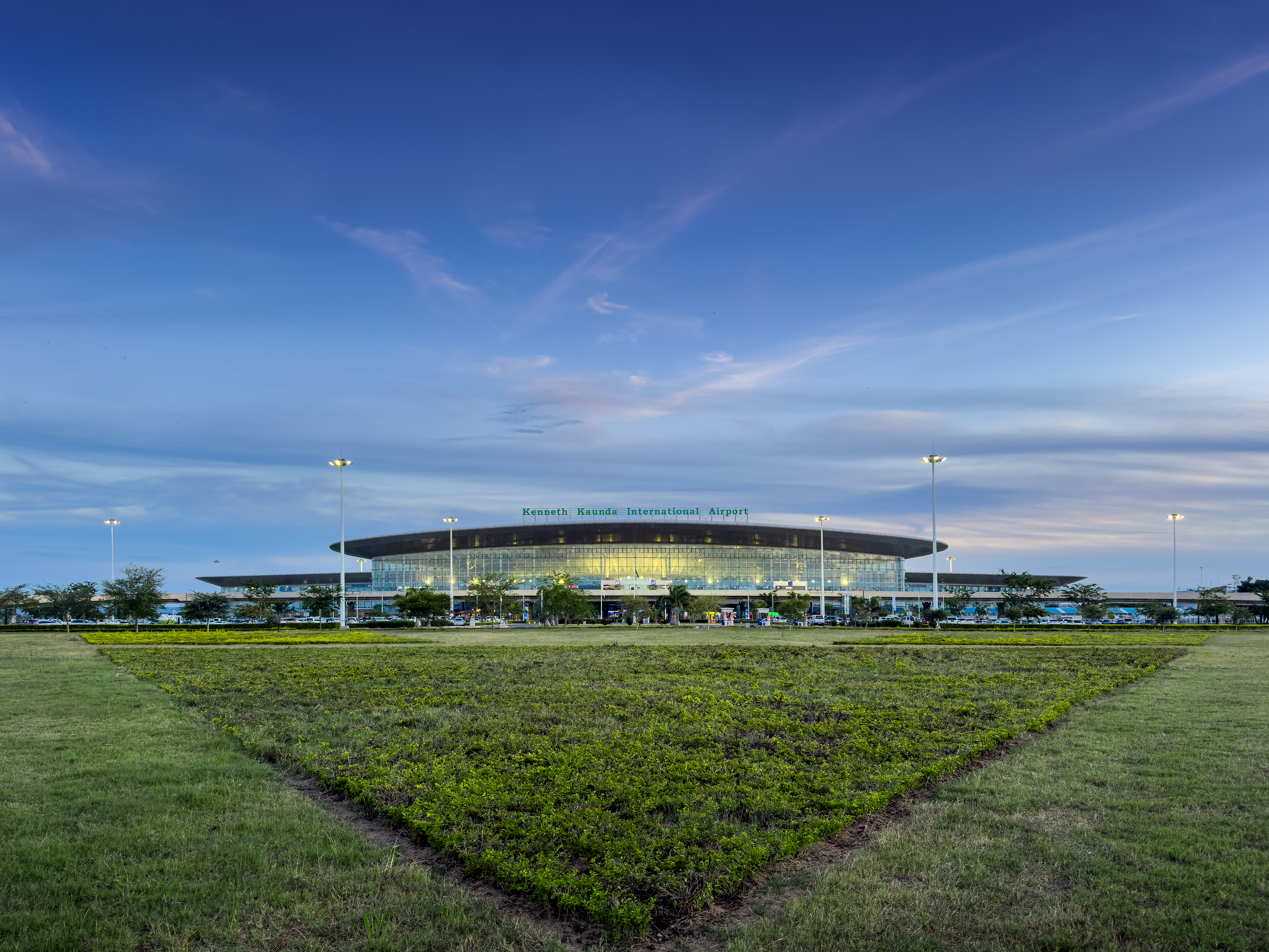 Africa, Zambia, Kenneth Kaunda International Airport, Zambia