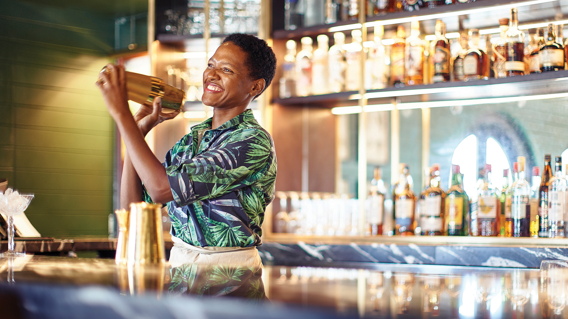 Caribbean, Anguilla, Cap Juluca A Belmond Hotel Anguilla, Bartender