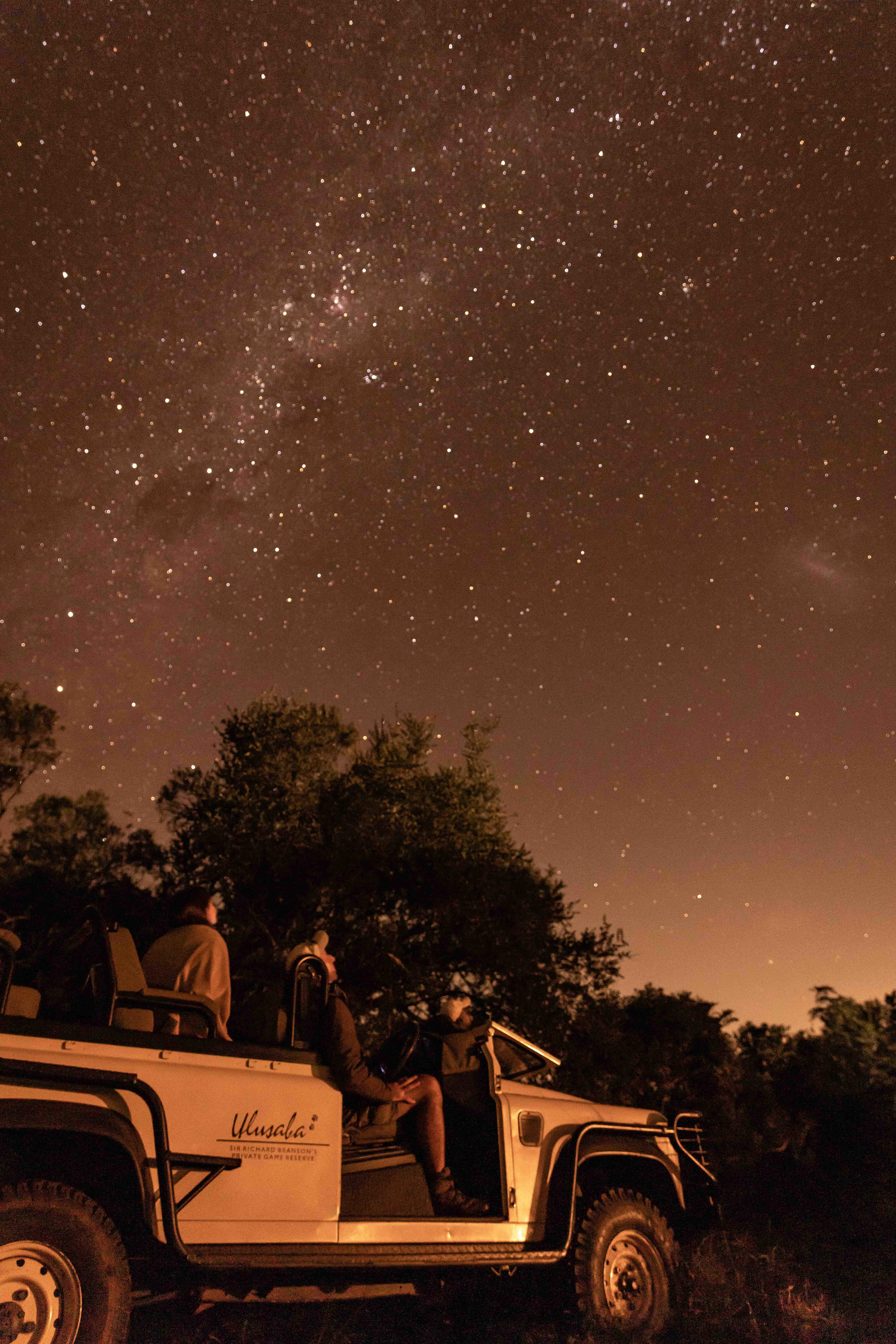 Africa, South Africa, Ulusaba Safari Lodge, Safari Stargazing