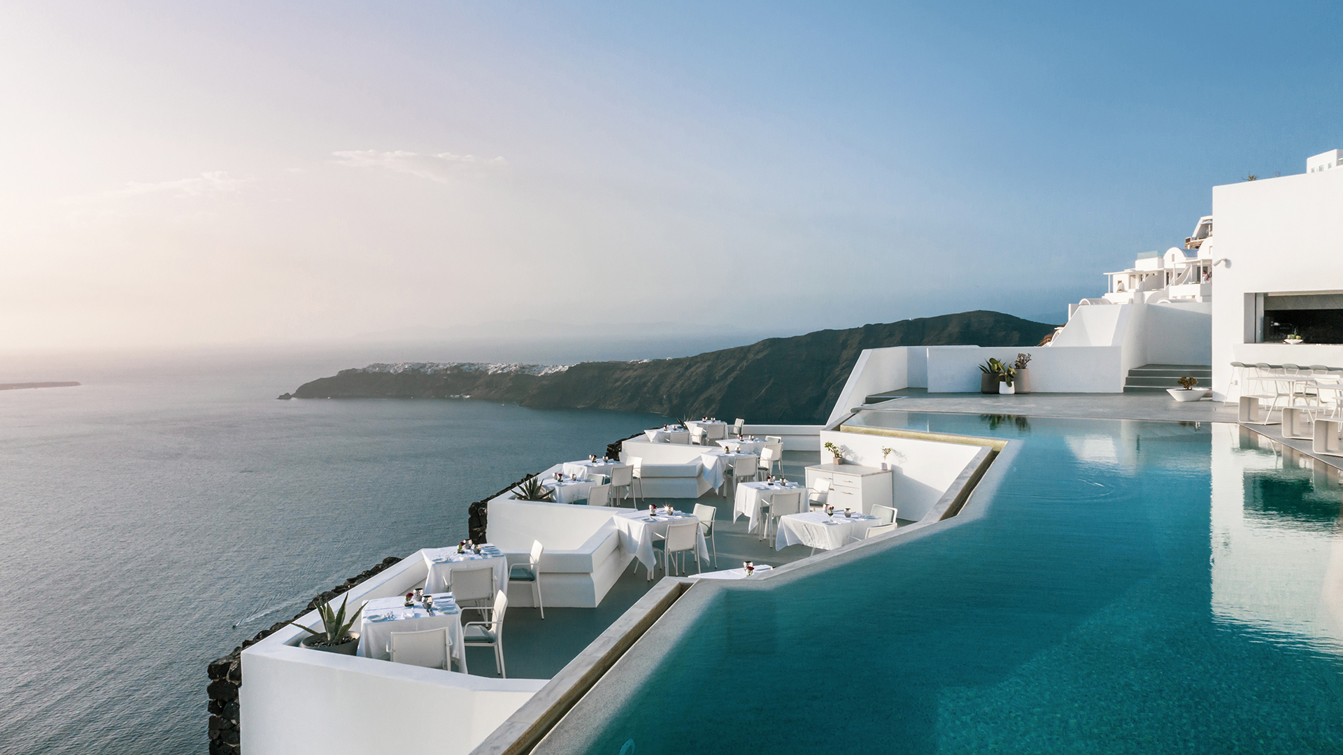 Europe, Greece, Grace Santorini, The Pool